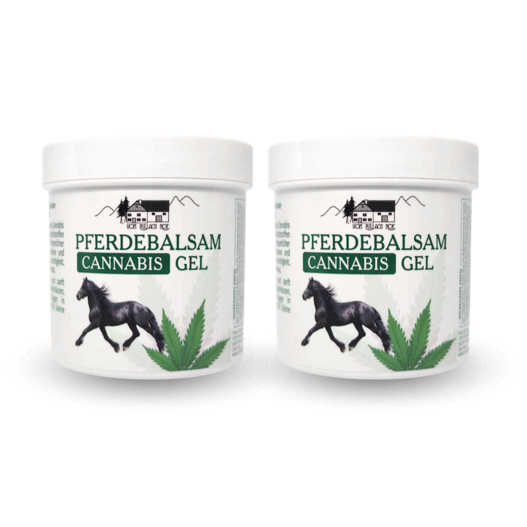 Pferdebalsam-Gel/Creme mit Cannabis – 250 ml