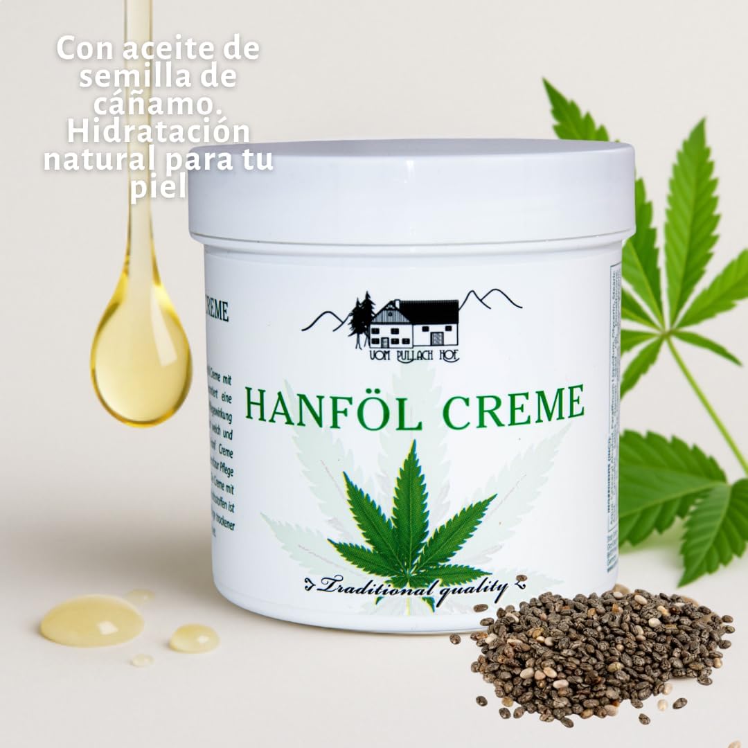Gel/Crema de Cáñamo Hanföl - Antiinflamatoria y Analgésica - 250 ml