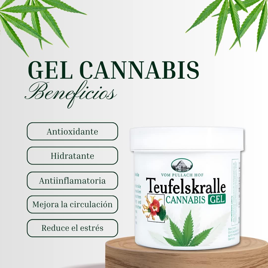 Gel/Crema de Semilla de Cáñamo y Harpagofito - 250 ml