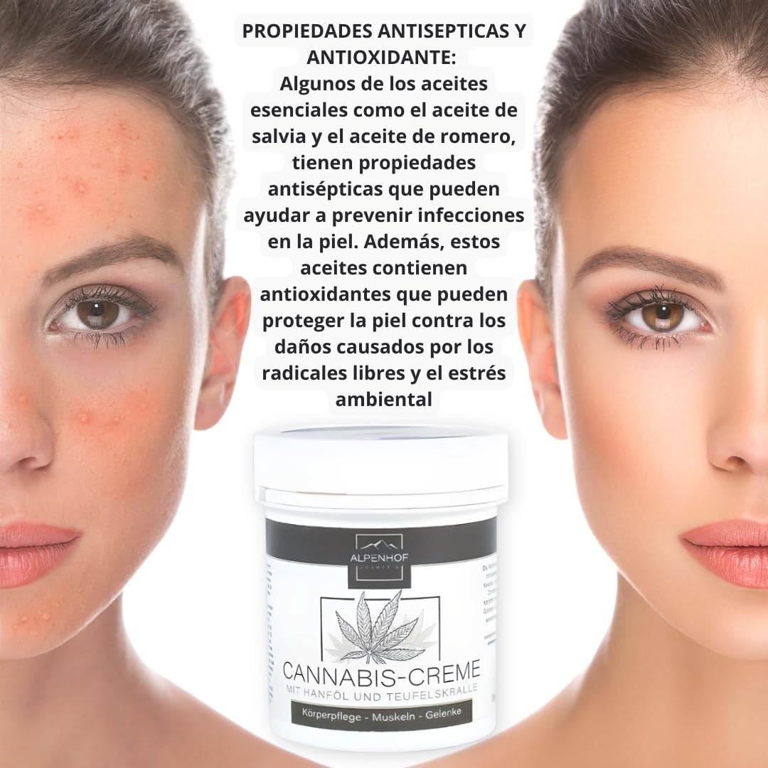 Crema Efecto Calmante con Semilla de Cáñamo de Alpenhof - 125 ml