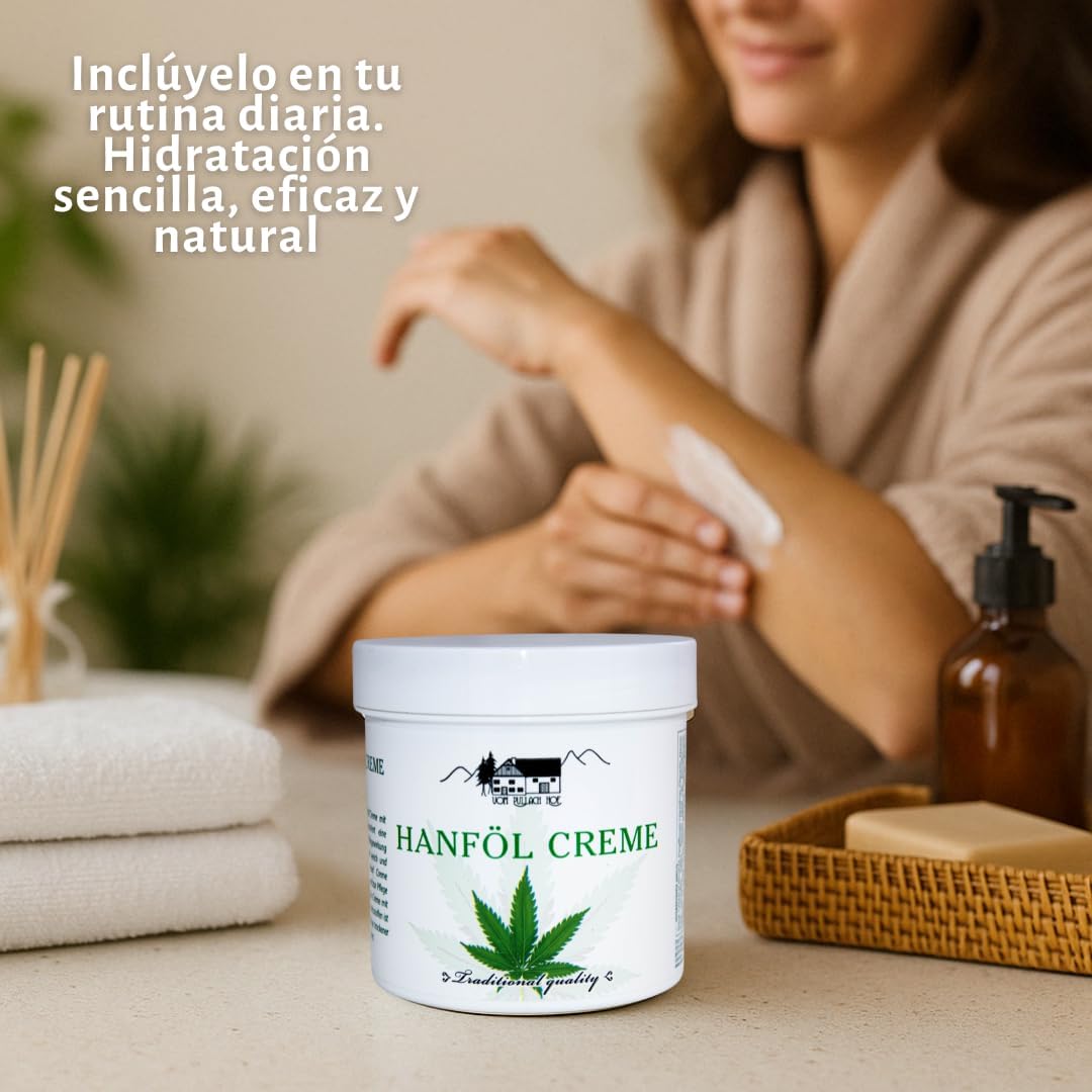 Gel/Crema de Cáñamo Hanföl - Antiinflamatoria y Analgésica - 250 ml