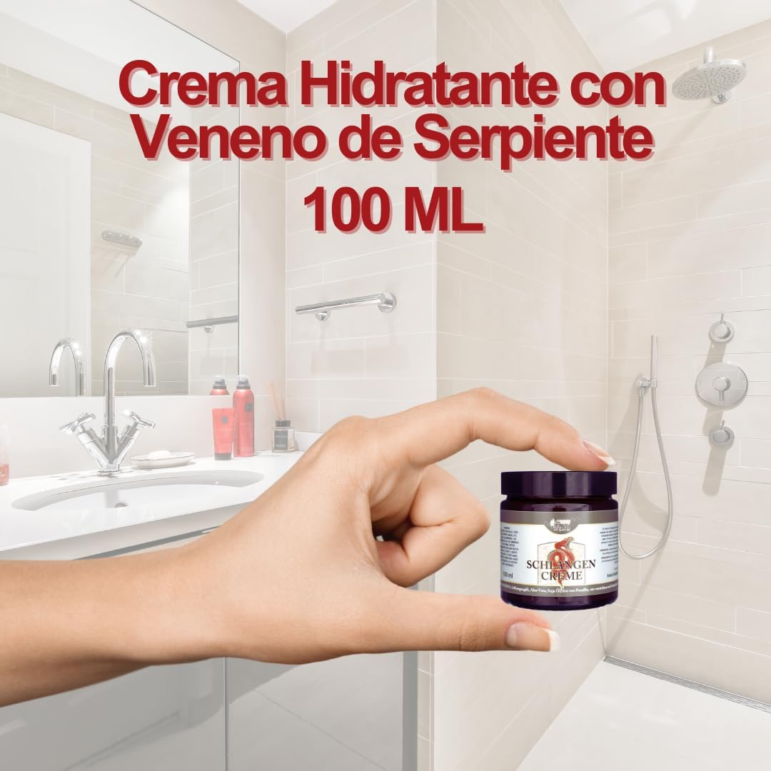 Crema Antiedad con Veneno de Serpiente - 100 ml