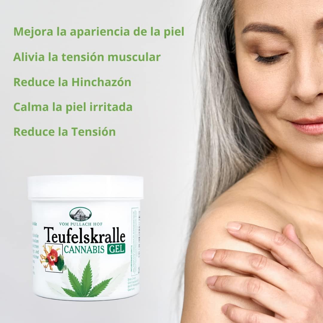 Gel/Crema de Semilla de Cáñamo y Harpagofito - 250 ml