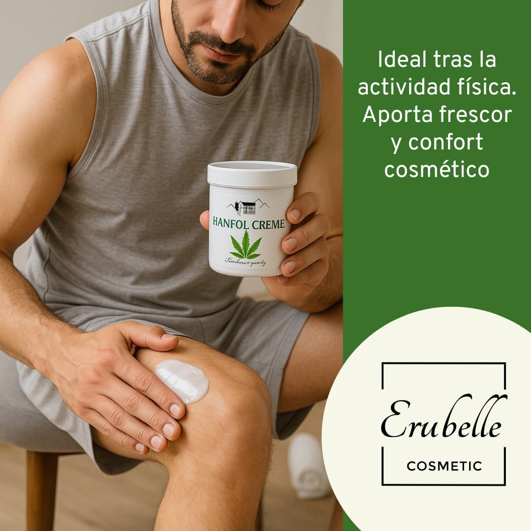 Gel/Crema de Cáñamo Hanföl - Antiinflamatoria y Analgésica - 250 ml
