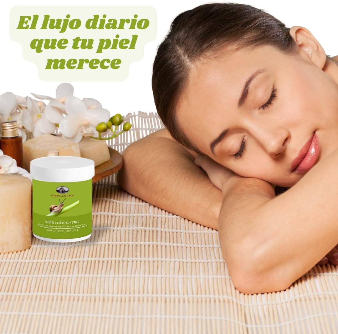 Crema Baba de Caracol - Hidratante Corporal - Aclaradora de Manchas - 150 ml