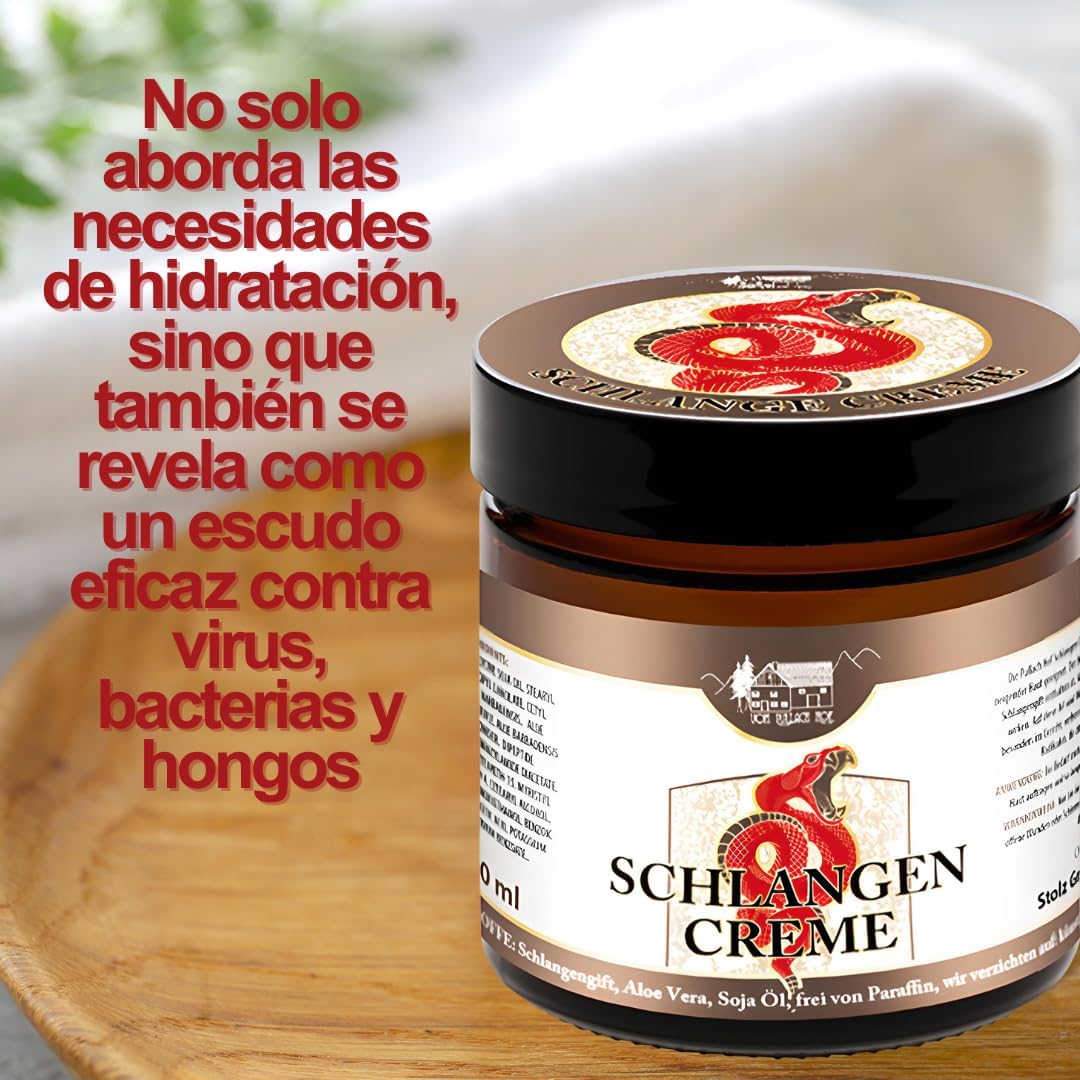 Crema Antiedad con Veneno de Serpiente - 100 ml