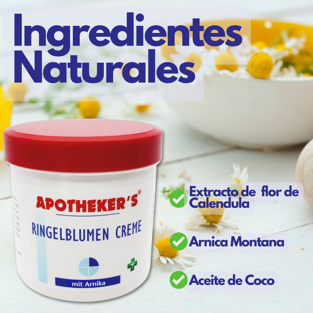 Crema Antiinflamatoria Muscular con Caléndula y Árnica - 250 ml