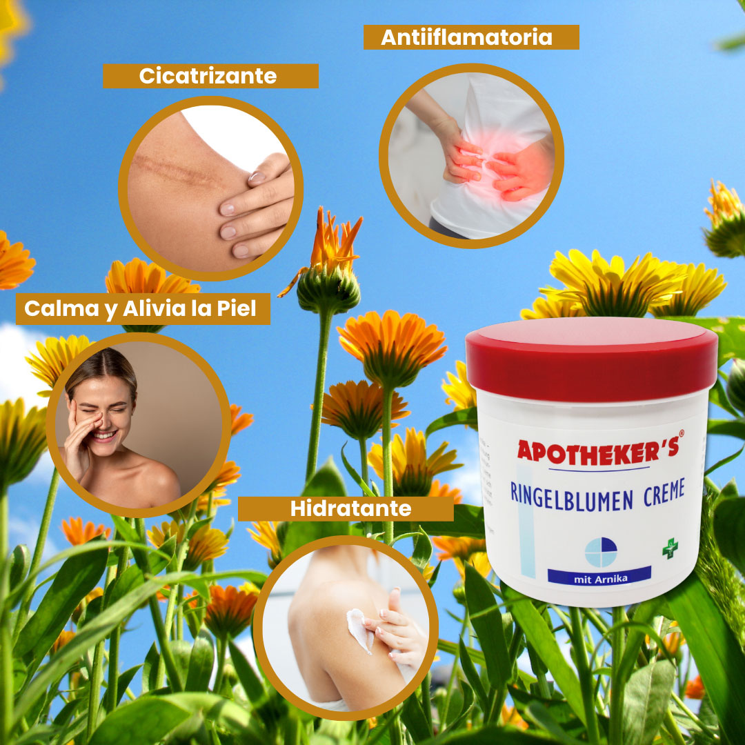 Crema Antiinflamatoria Muscular con Caléndula y Árnica - 250 ml
