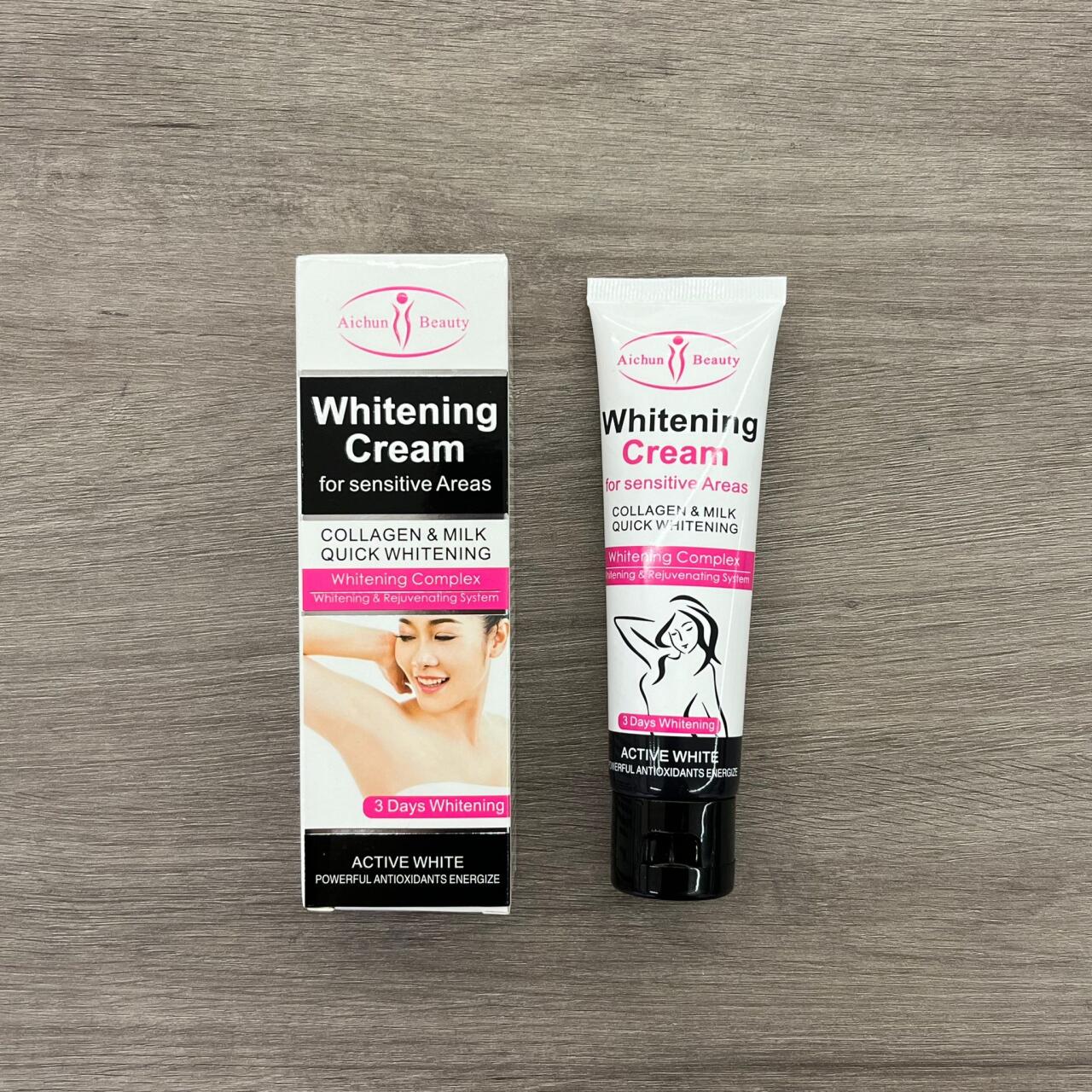 Anti-hyperpigmentation whitening cream