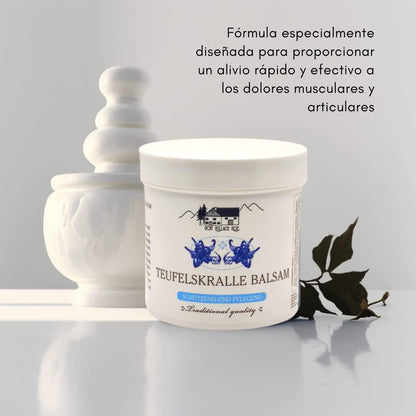 Balsamic Cream - Physiotherapy Massage with Harpagophytum from Teufelskralle - 250 ml