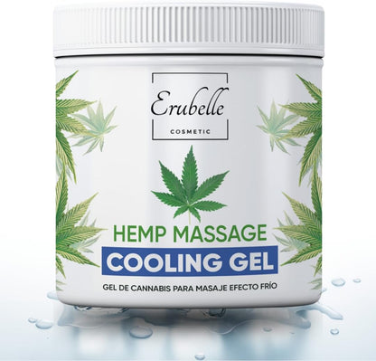 Erubelle Cannabis-Massagegel mit Kälteeffekt – 275 ml