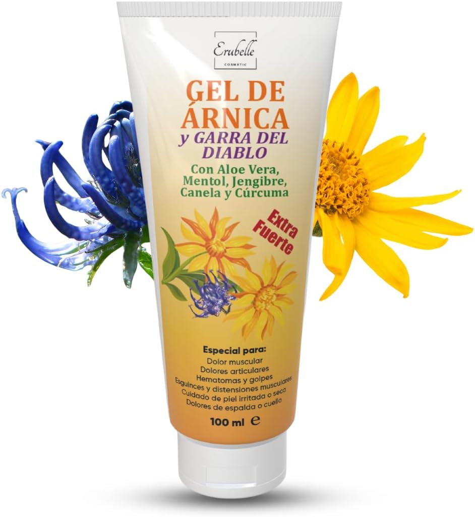 Arnica Gel Antiinflamatorio y Garra de Diablo (Harpagofito) - 100 ml