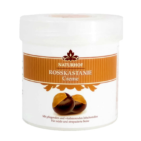 Naturhof Rosskastaniencreme für müde Beine – 250 ml