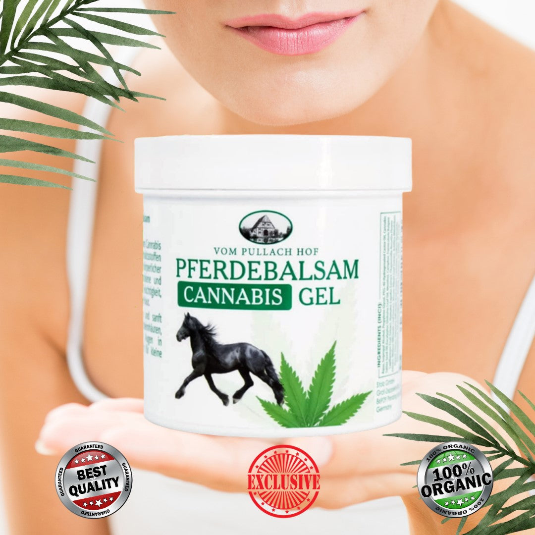 Pferdebalsam-Gel/Creme mit Cannabis – 250 ml