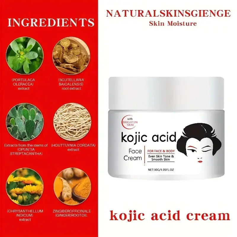 Kojic Acid Daily Moisturizing Cream 